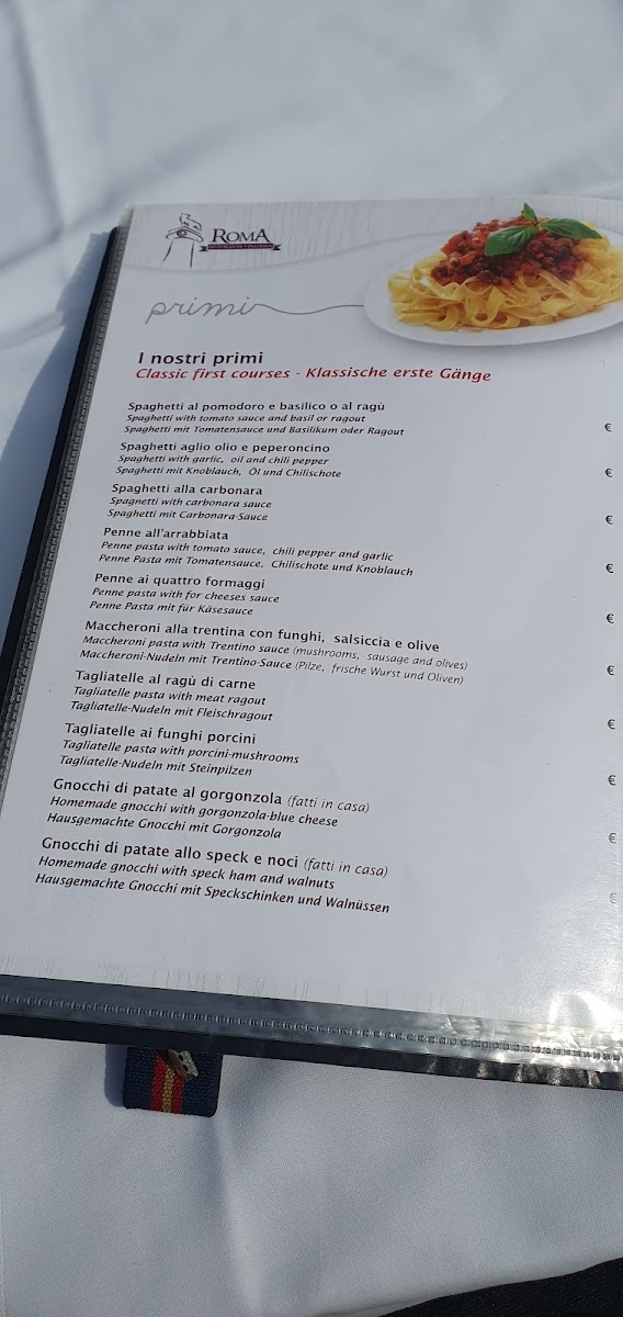 Menu Ristorante Pizzeria Roma-9