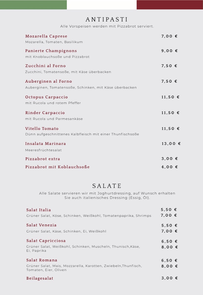 Menu Ristorante Pizzeria Romana-4
