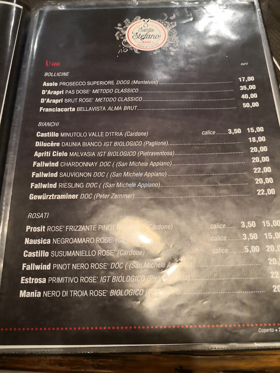 Menu Ristorante Pizzeria Santo Stefano-8