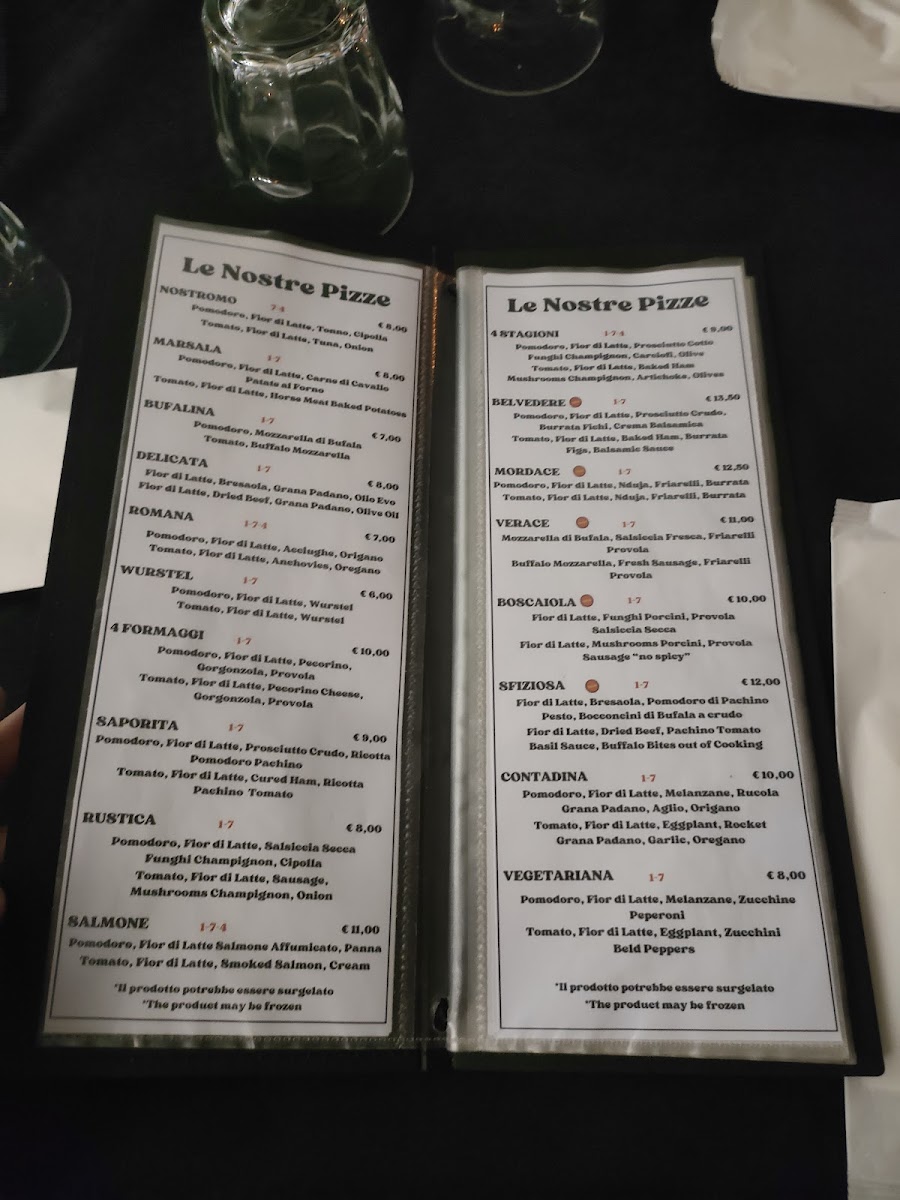 Menu Ristorante Pizzeria Sergent Pepper's La Maddalena-5