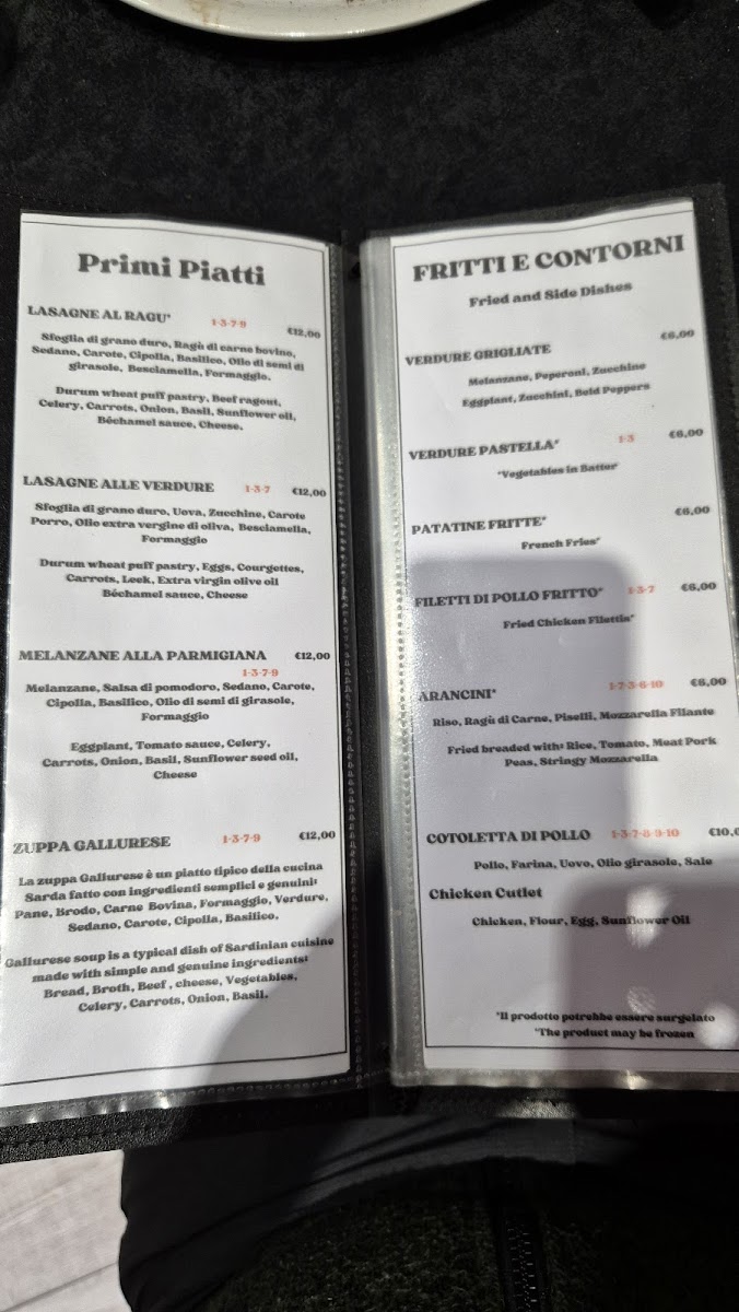 Menu Ristorante Pizzeria Sergent Pepper's La Maddalena-9