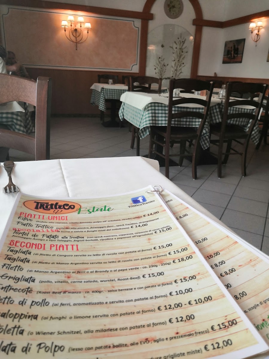 Menu Ristorante Pizzeria Trittico-7
