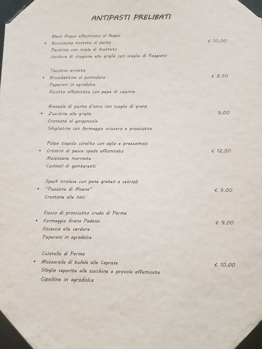 Menu Ristorante Pizzeria Trittico-9