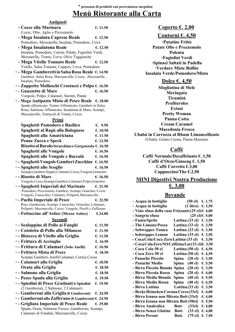 Menu Ristorante Pizzeria Valdisogno-1