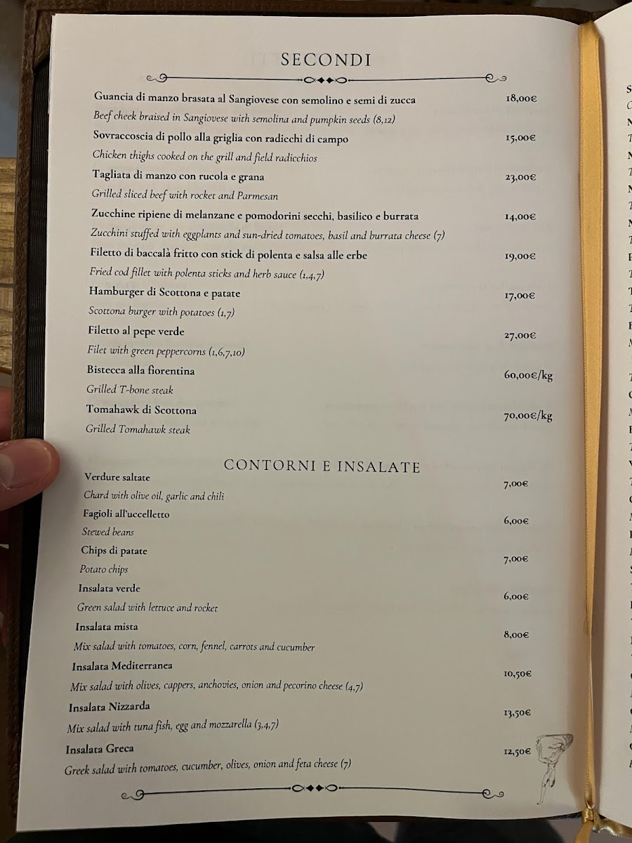 Menu Ristorante Pizzeria Yellow Bar Firenze-6