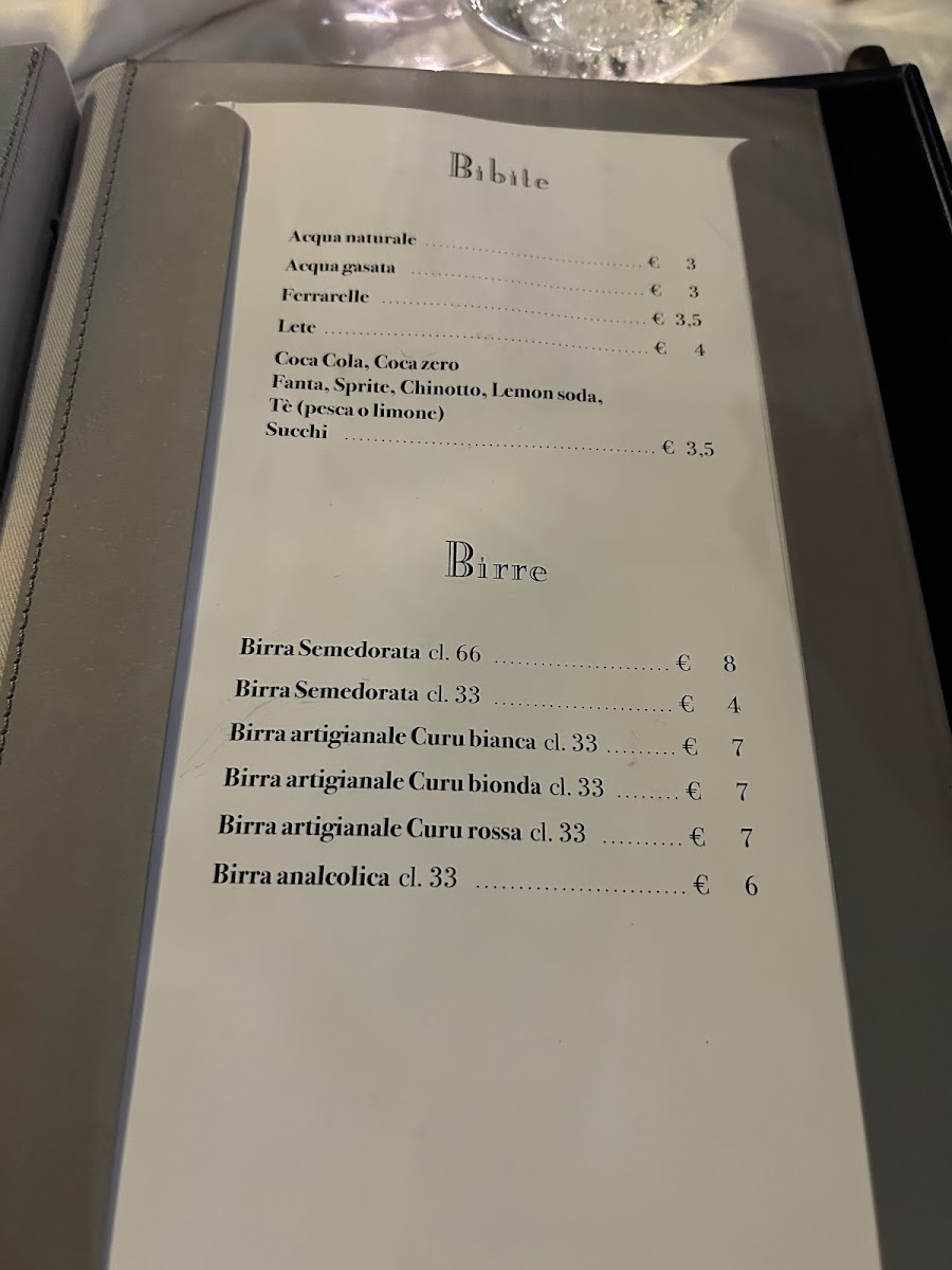 Menu Ristorante Porto San Paolo-5