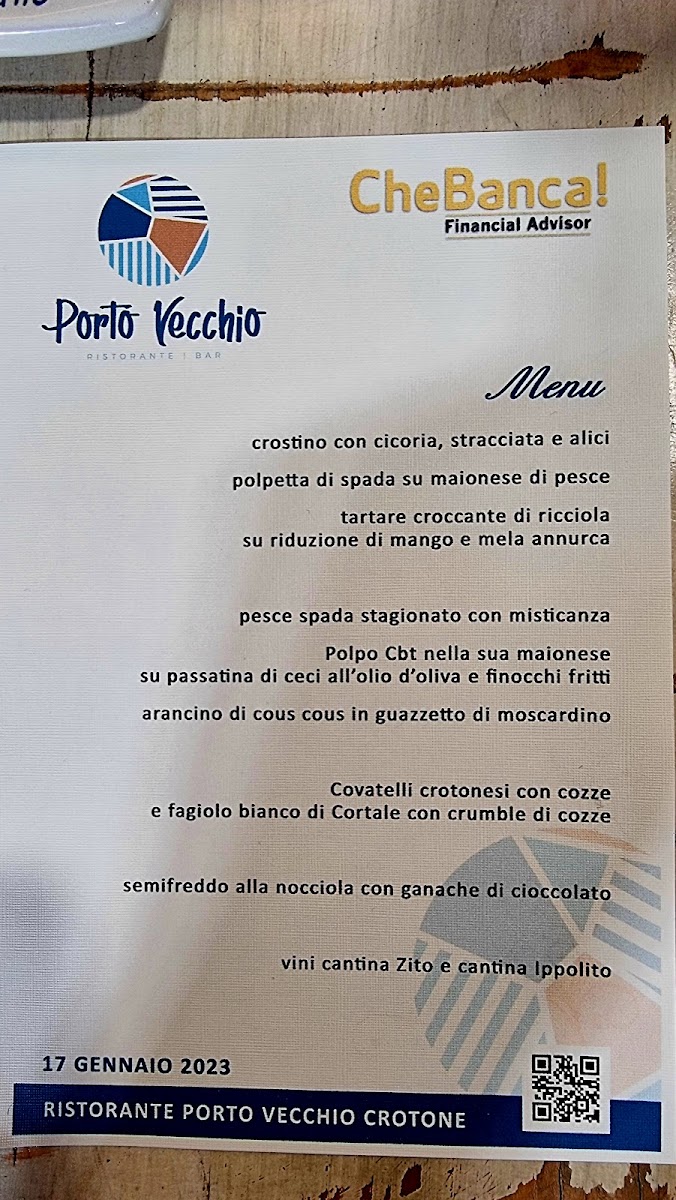 Menu Ristorante Porto Vecchio-2