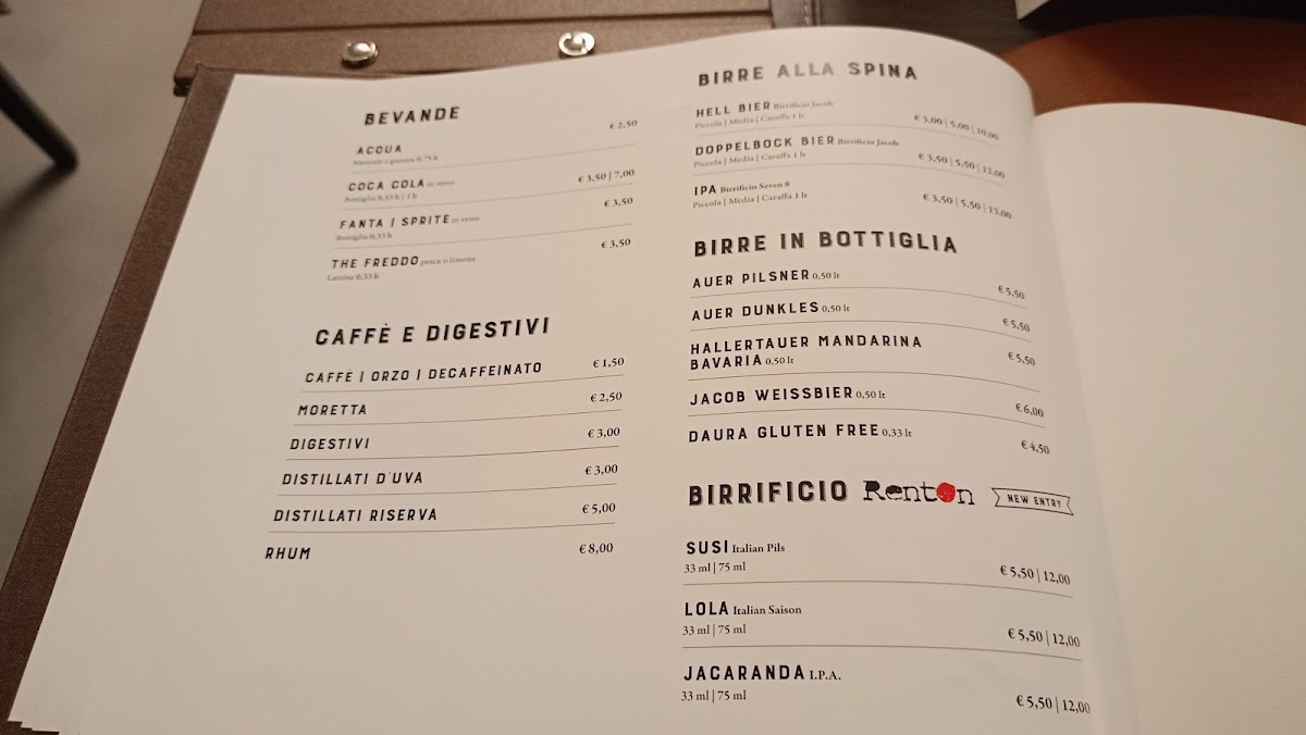 Menu Ristorante Posta Vecchia - Fraz.calcinelli-1