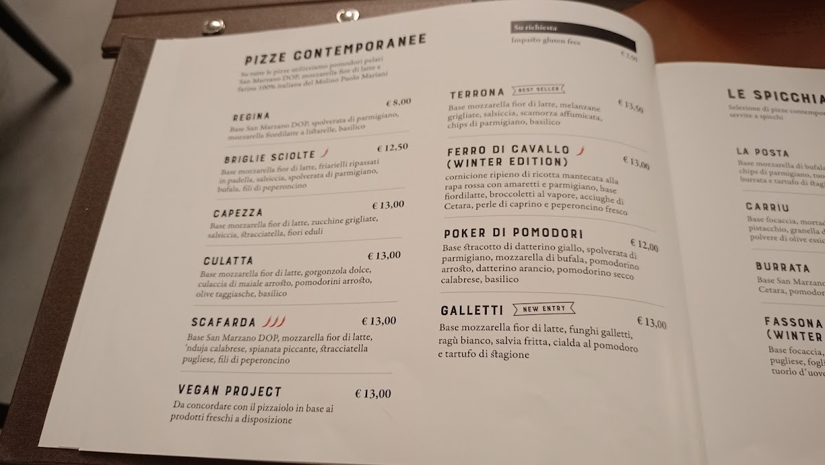 Menu Ristorante Posta Vecchia - Fraz.calcinelli-8