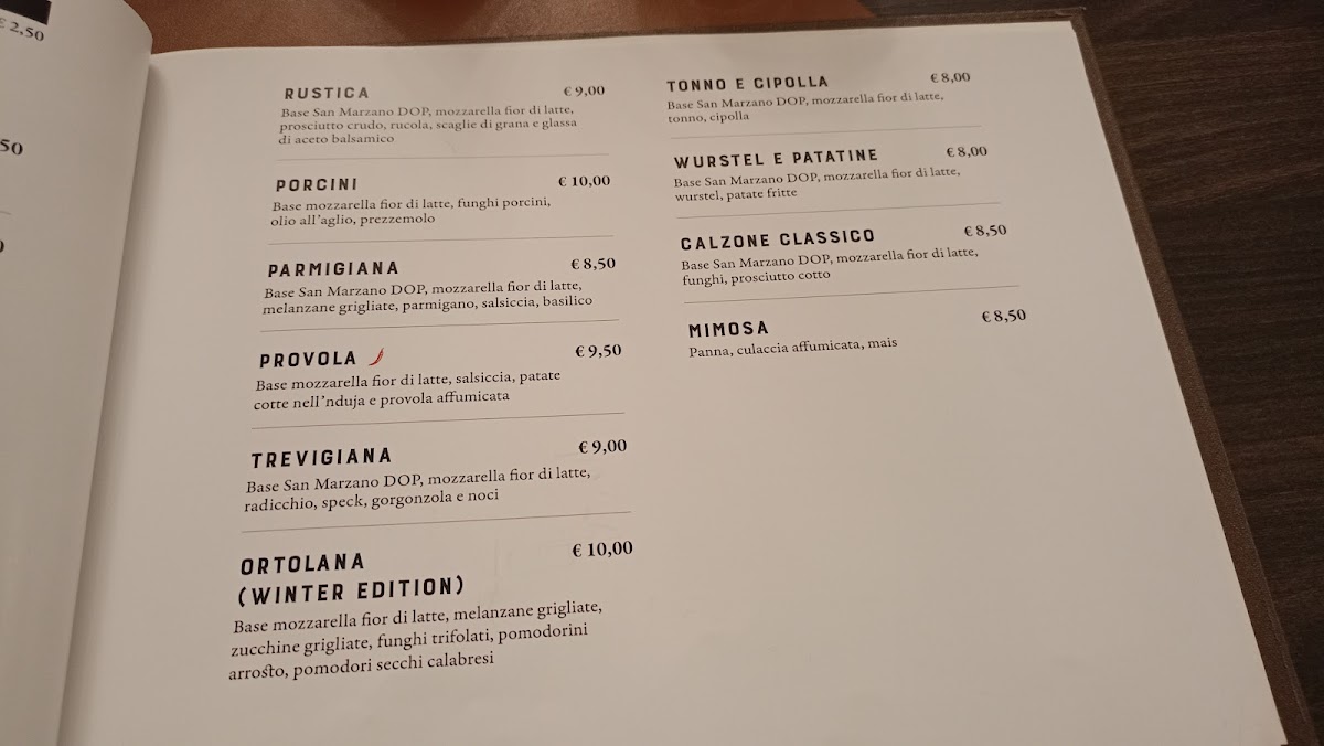 Menu Ristorante Posta Vecchia - Fraz.calcinelli-9