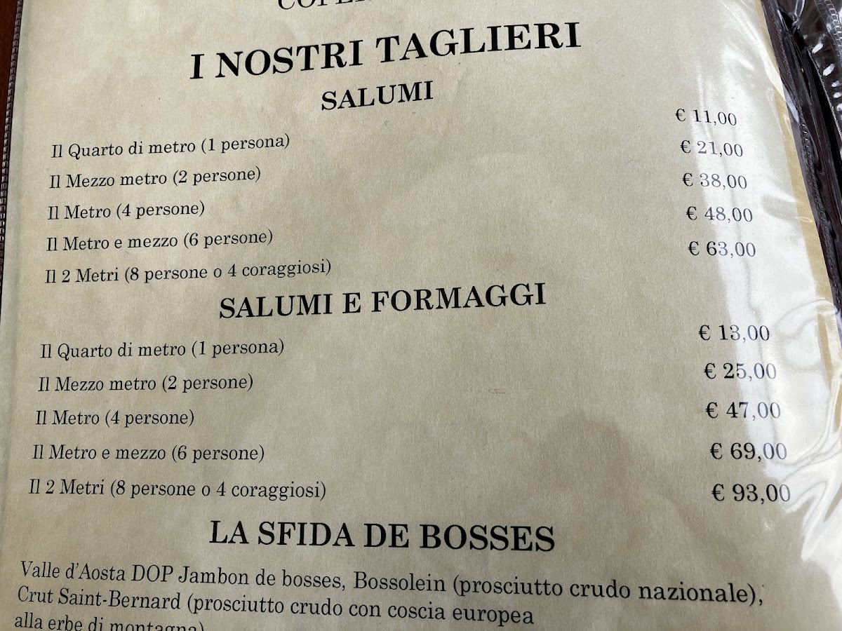 Menu Ristorante Prosciutteria La Grolla-3