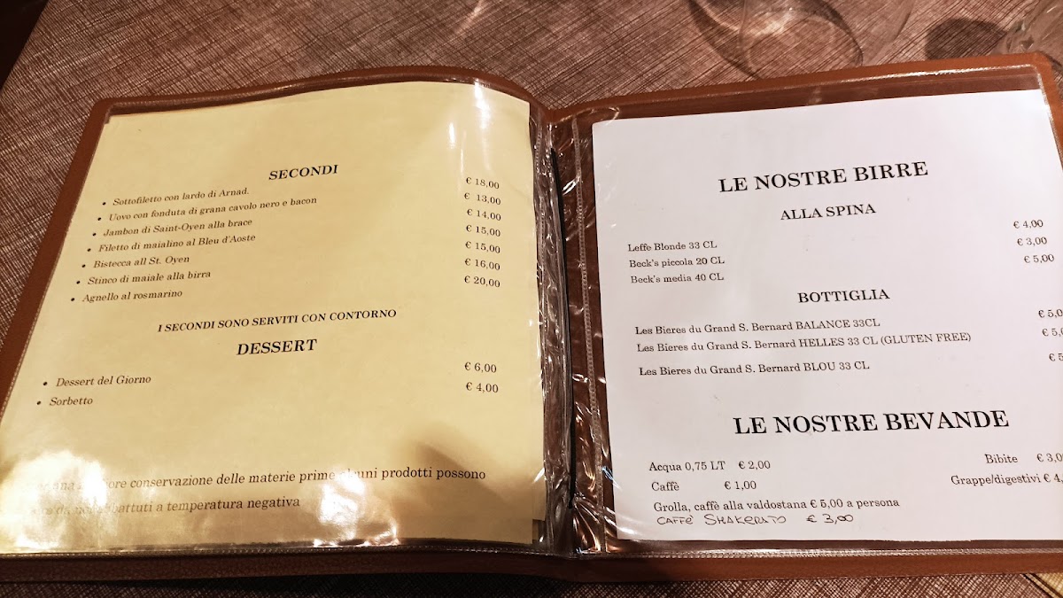 Menu Ristorante Prosciutteria La Grolla-4