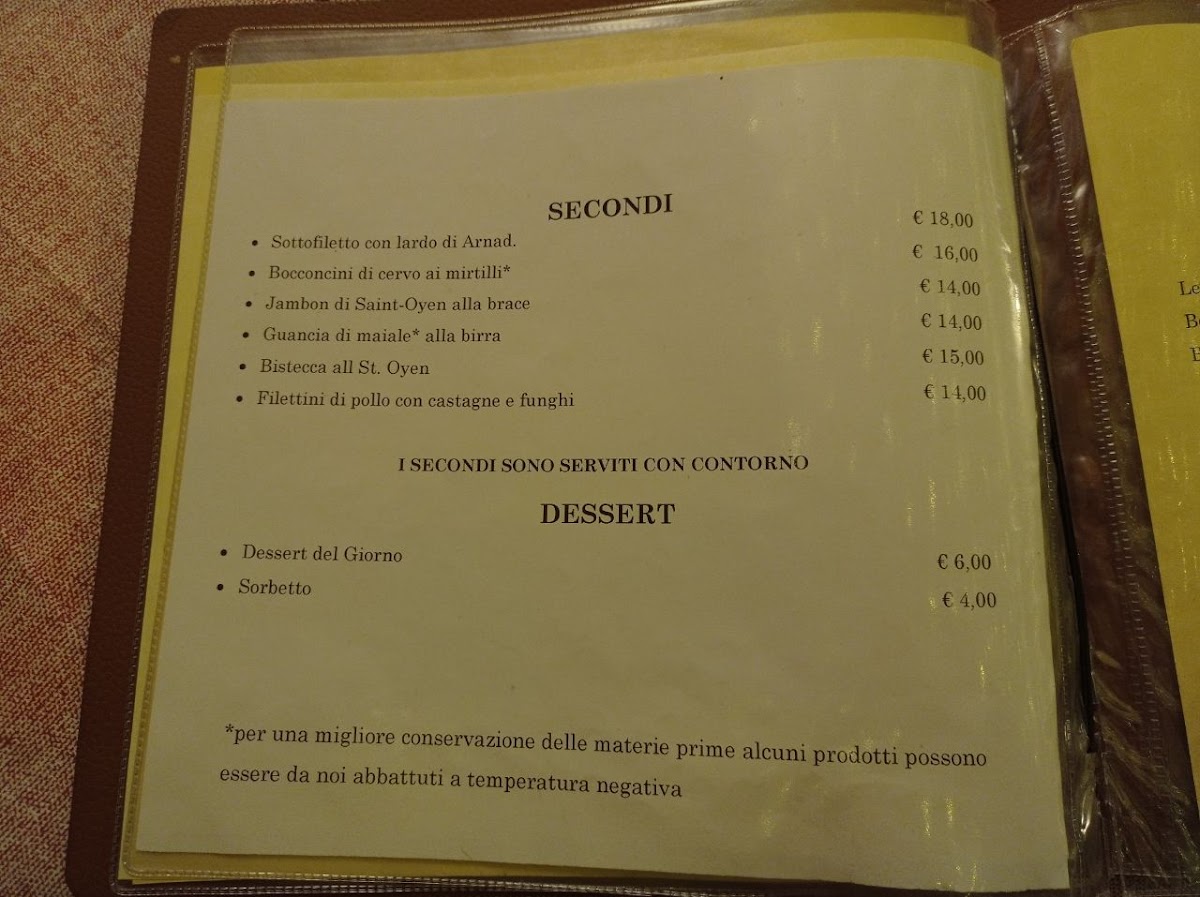 Menu Ristorante Prosciutteria La Grolla-8