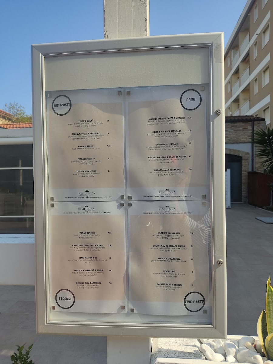 Menu Ristorante Resilienza-1