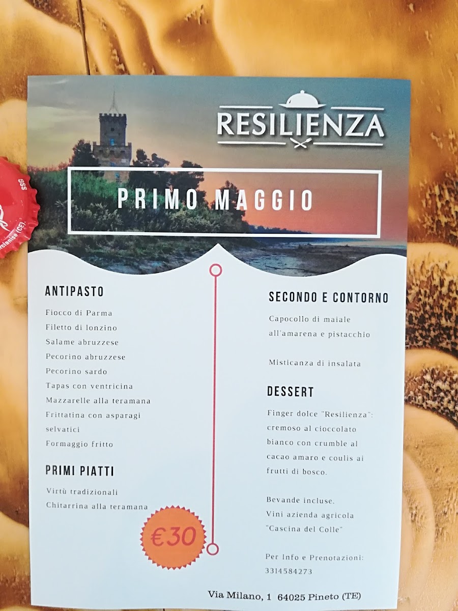 Menu Ristorante Resilienza-10