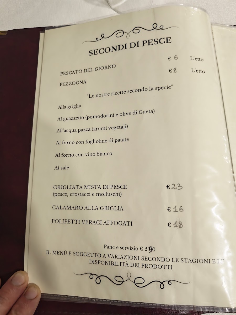 Menu Ristorante Rugantino-1