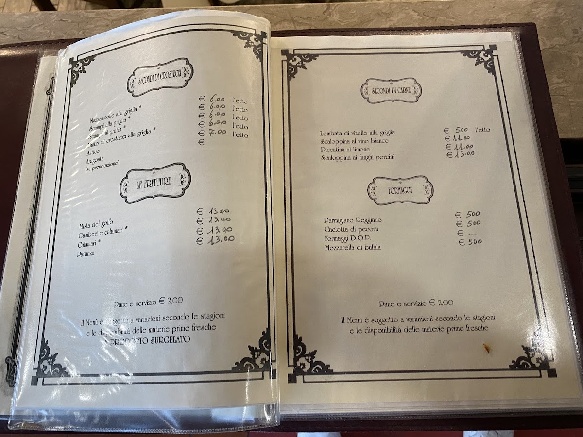 Menu Ristorante Rugantino-5