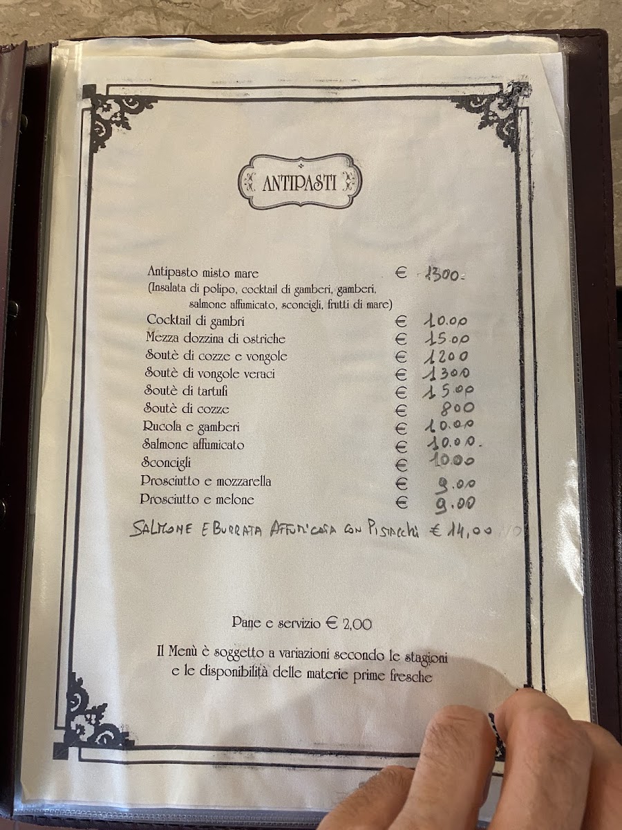 Menu Ristorante Rugantino-7