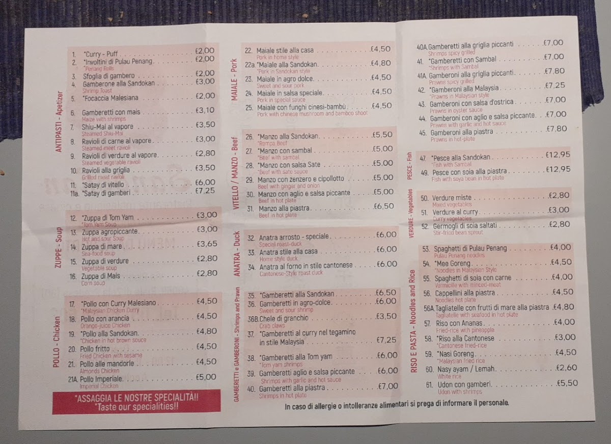 Menu Ristorante Sandokan-6