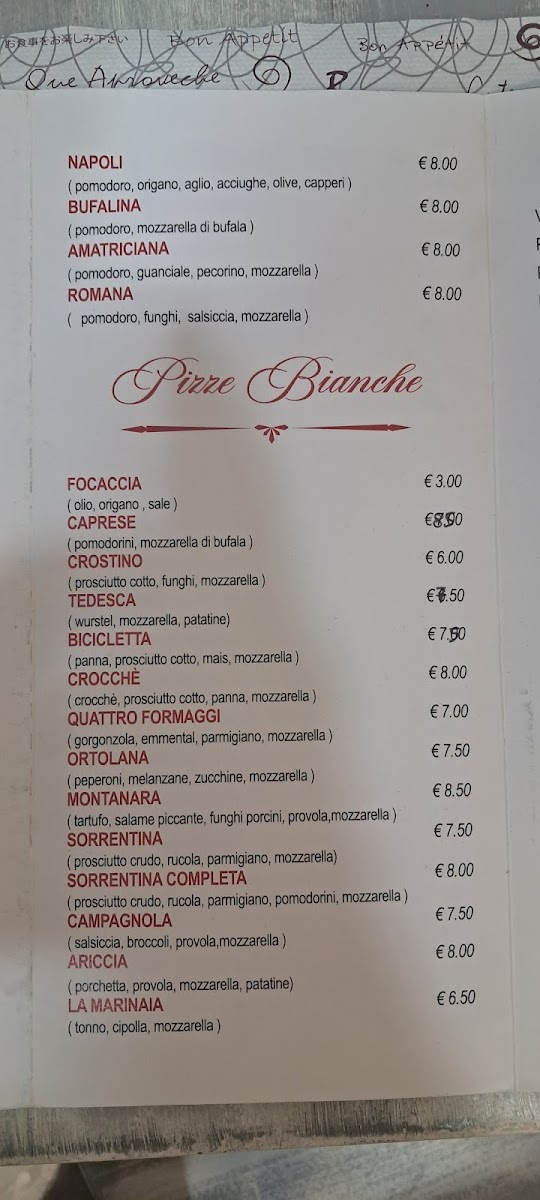 Menu Ristorante Sfizi Di Mare-1
