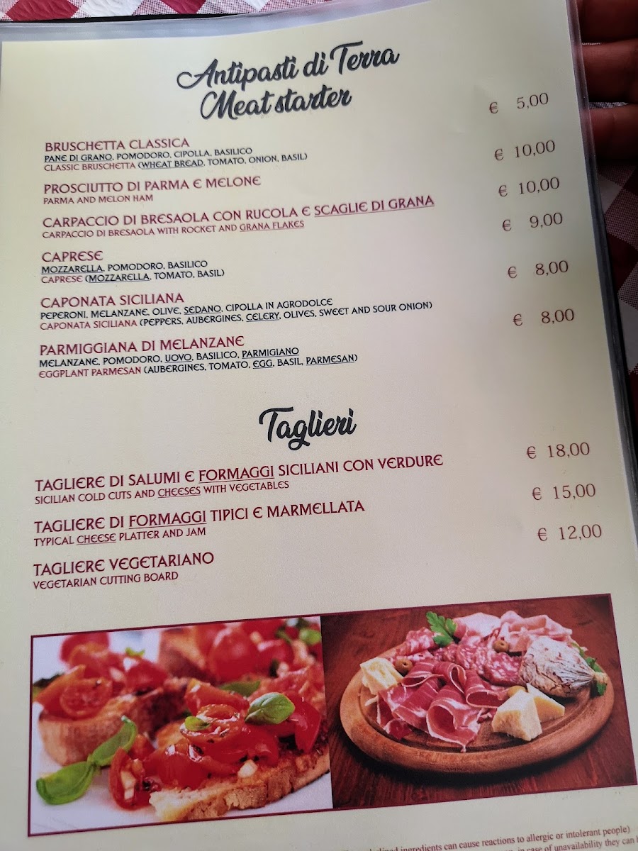 Menu Ristorante Sire-4