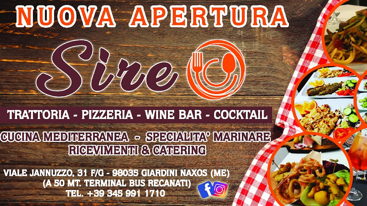 Menu Ristorante Sire-8