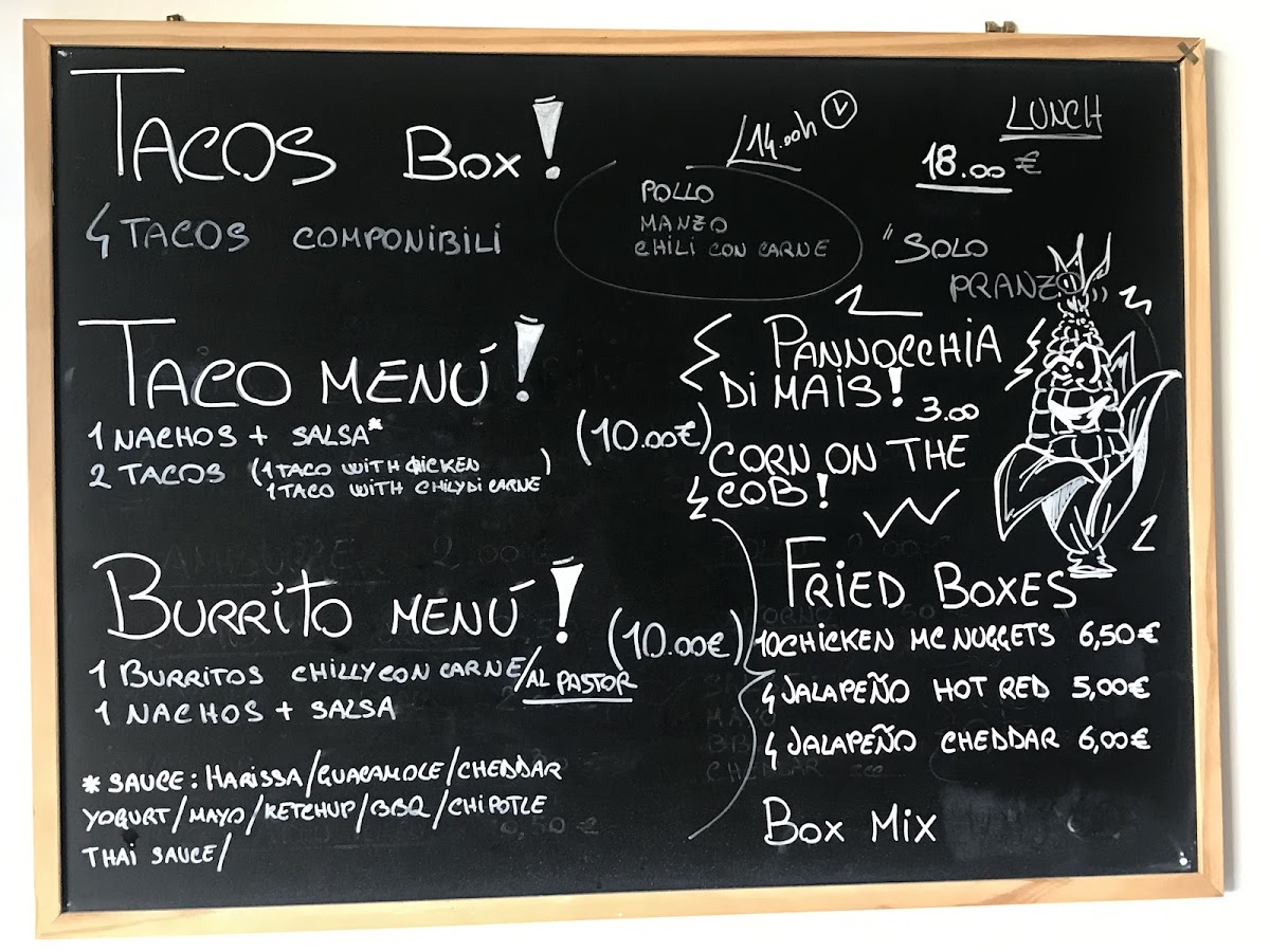 Menu Ristorante 'tacos'-1