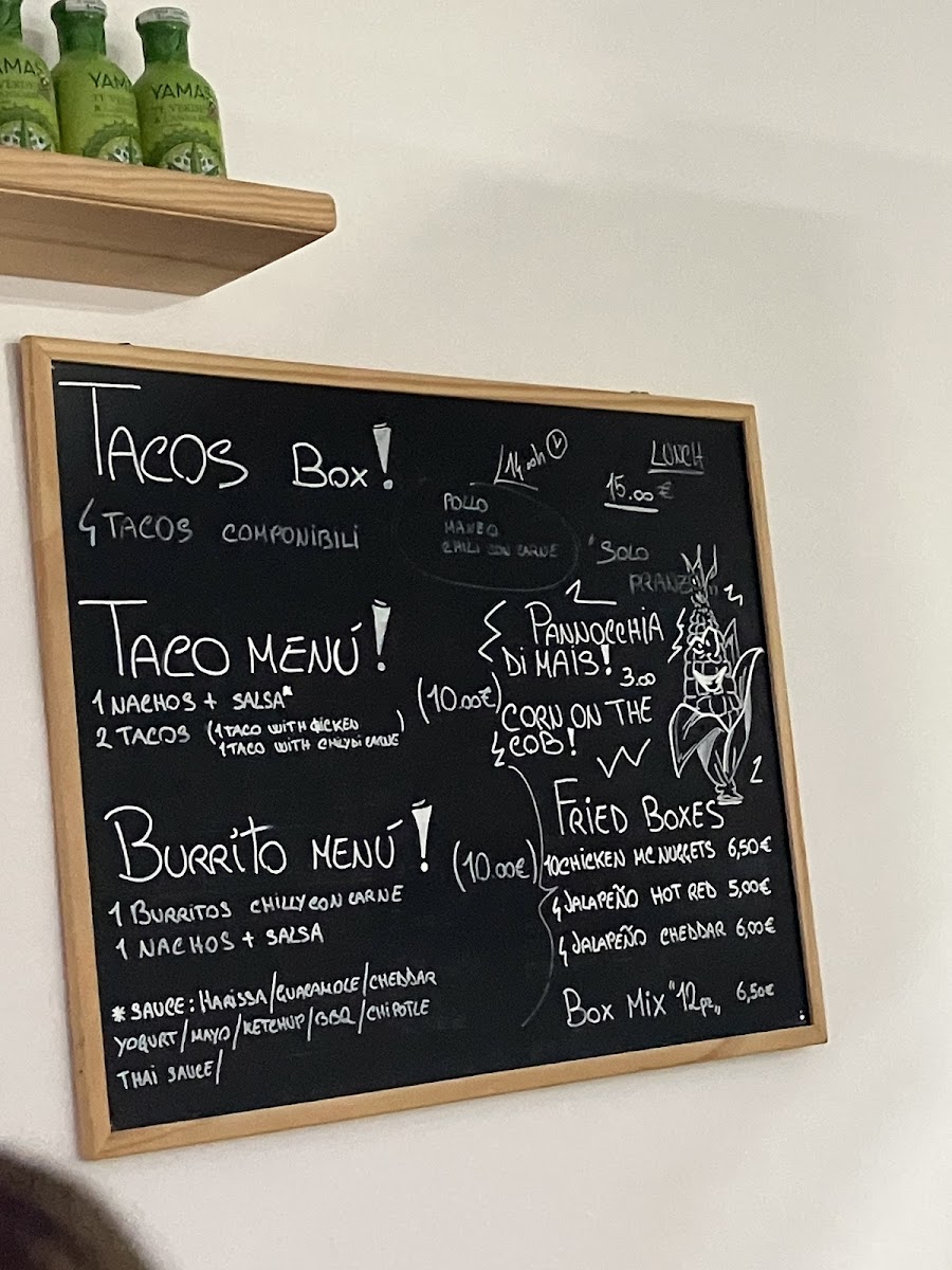 Menu Ristorante 'tacos'-2