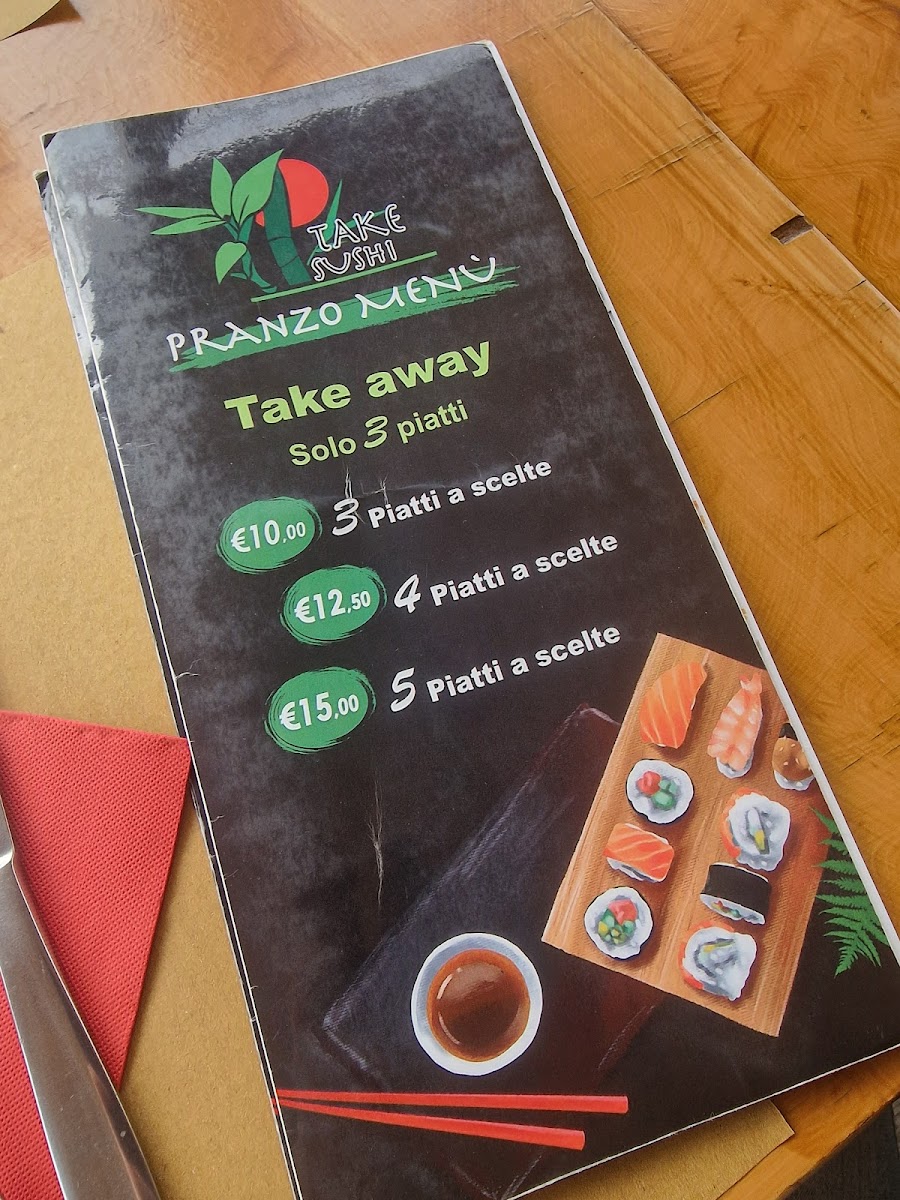 Menu Ristorante Take-3