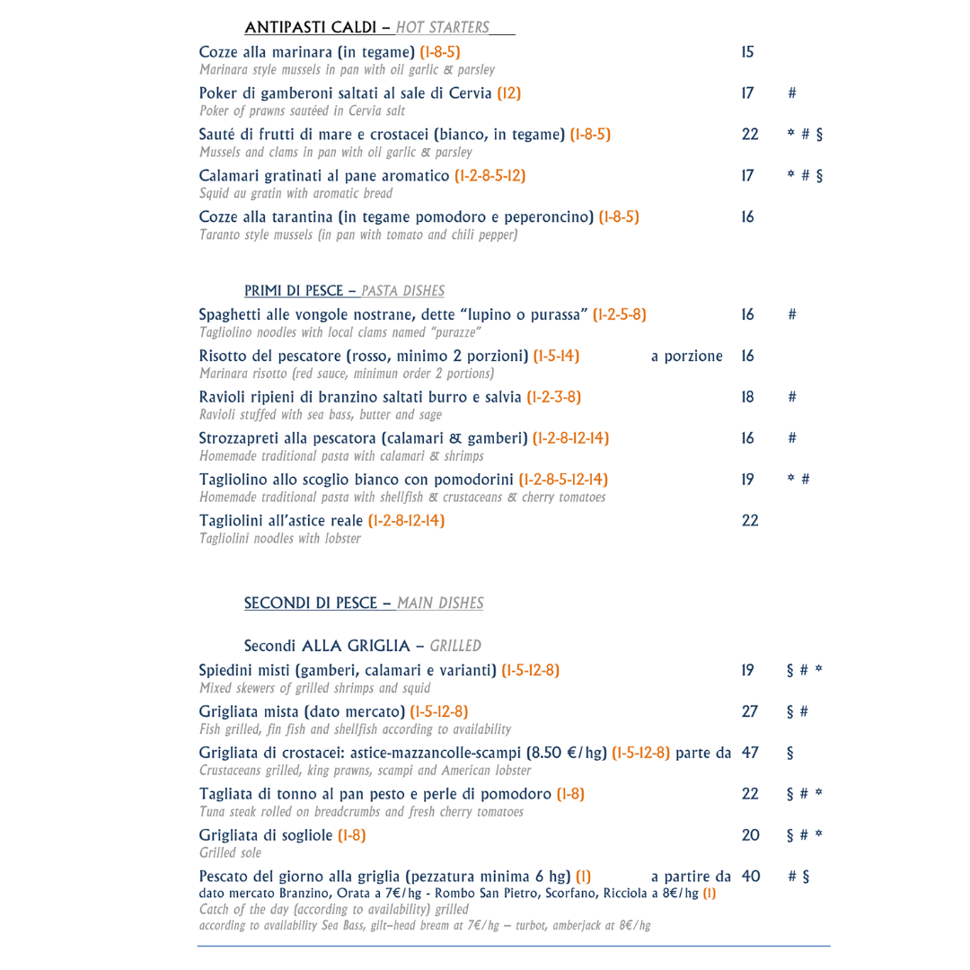 Menu Ristorante Titon-1