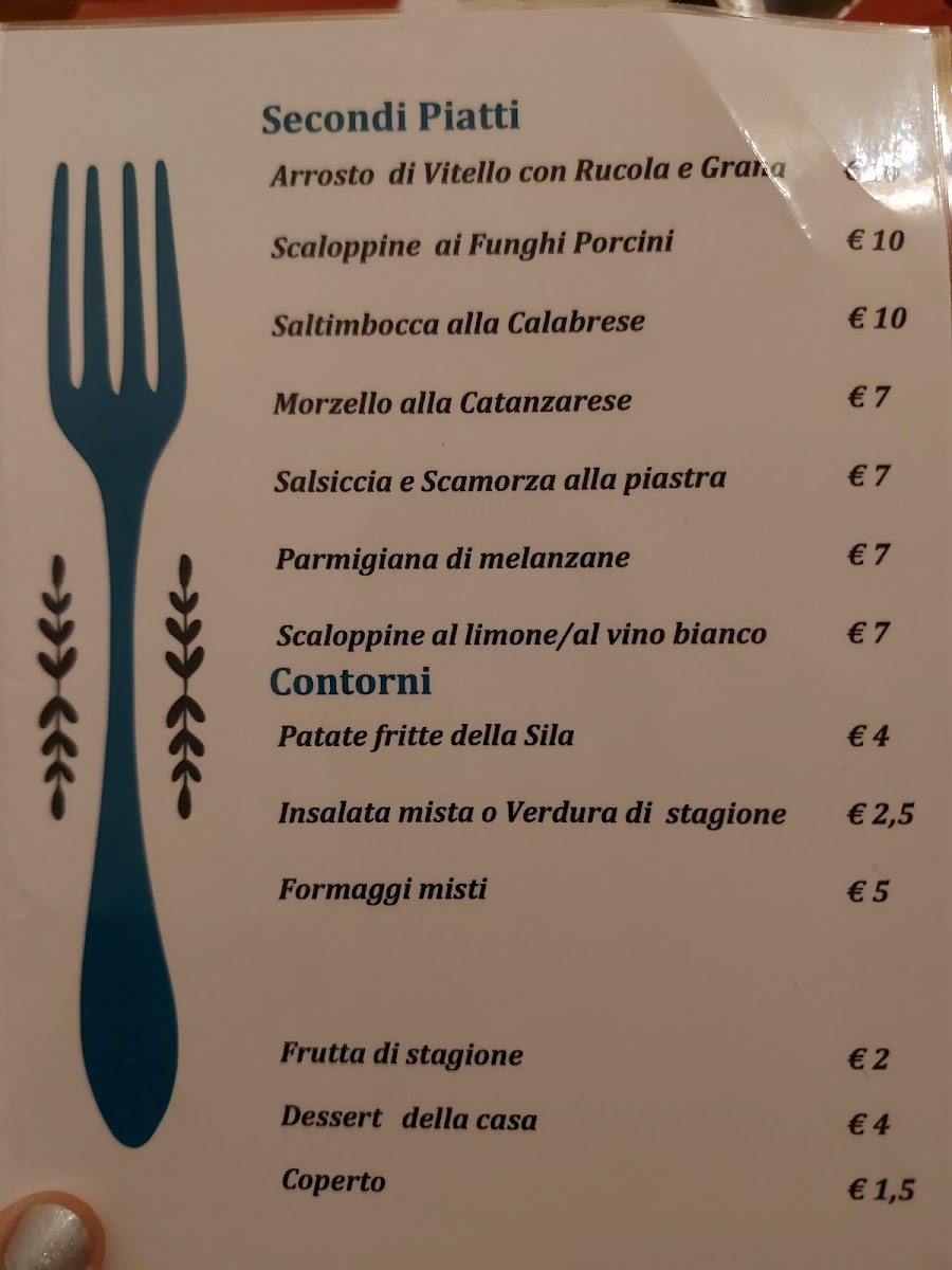 Menu Ristorante Trattoria Ceravolo-10