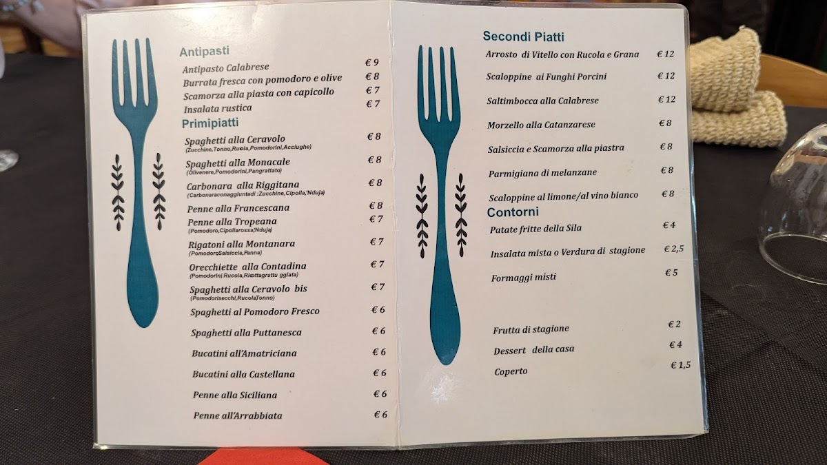 Menu Ristorante Trattoria Ceravolo-3