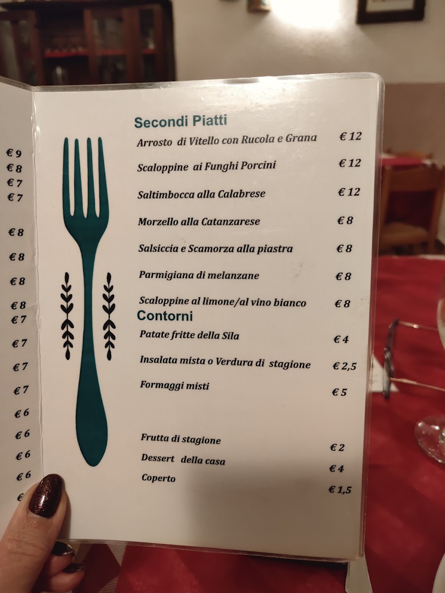 Menu Ristorante Trattoria Ceravolo-7