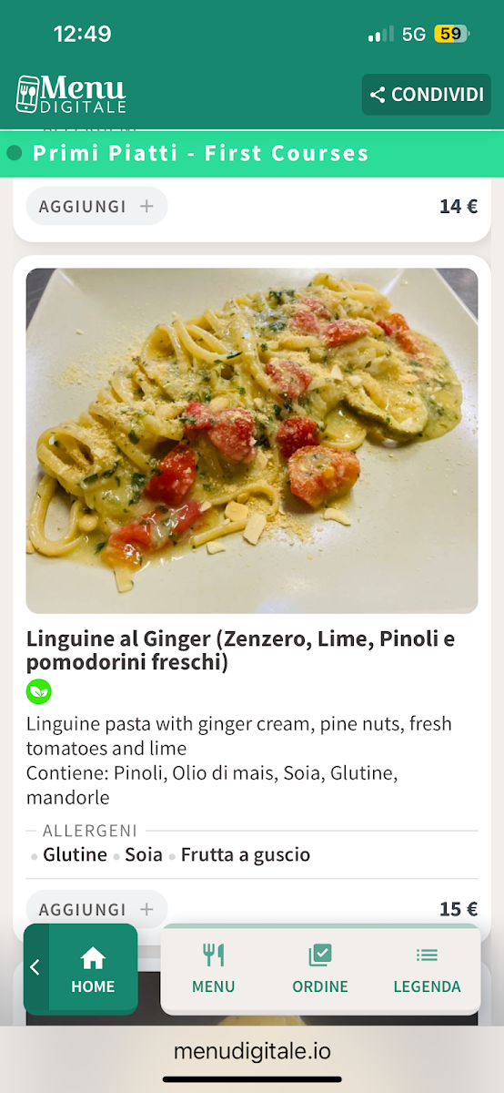 Menu Ristorante Vegano Ma Va? | Prati-1