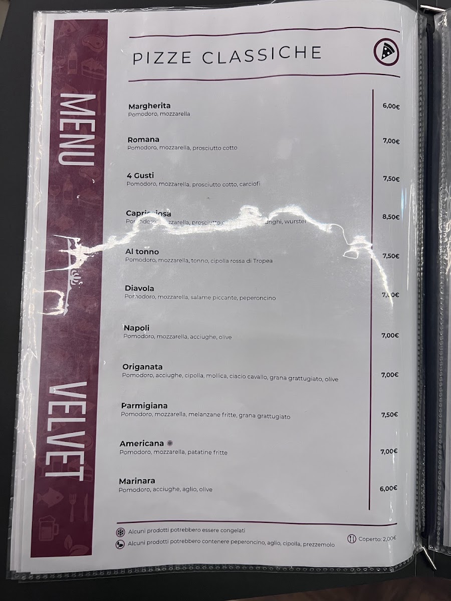 Menu Ristorante Velvet Bolognetta-6