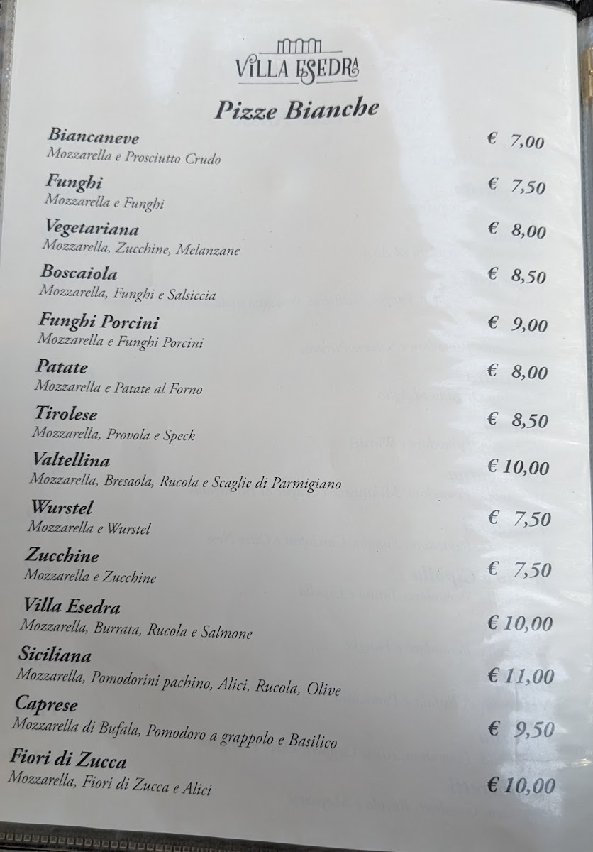 Menu Ristorante Villa Esedra-6