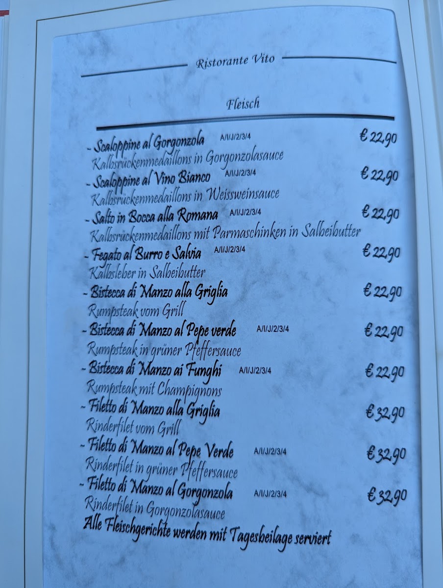 Menu Ristorante Vito-4