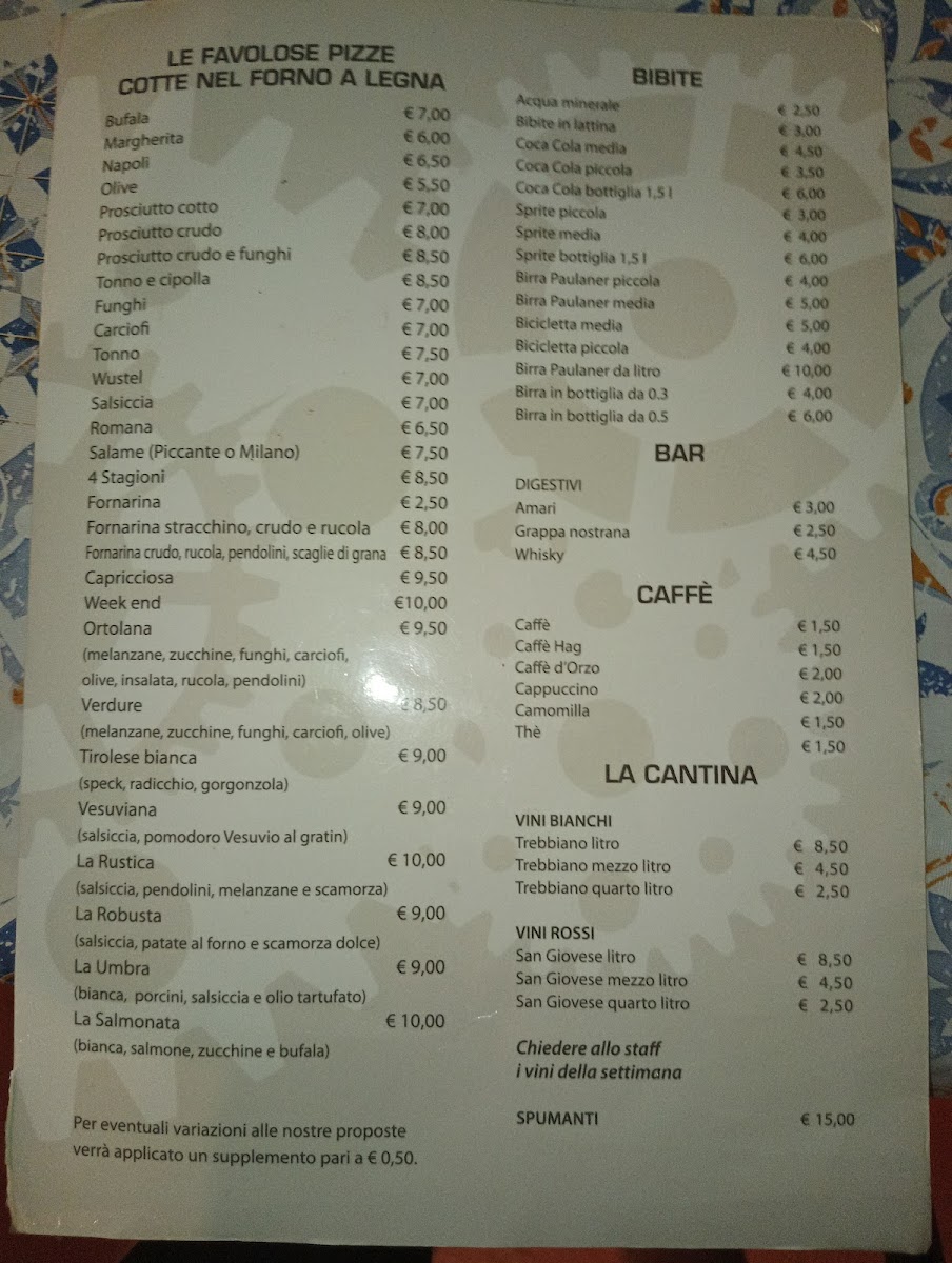Menu Ristorante Week End-1