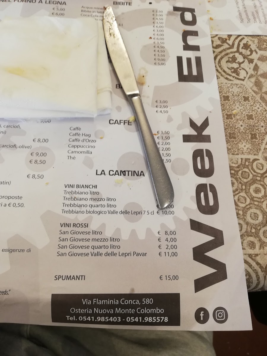 Menu Ristorante Week End-5