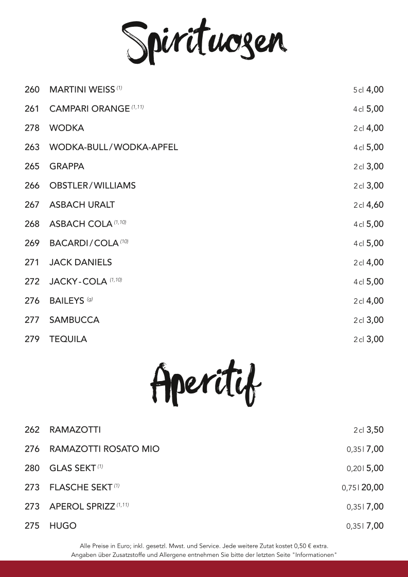 Menu Ristorante Zur Post-10