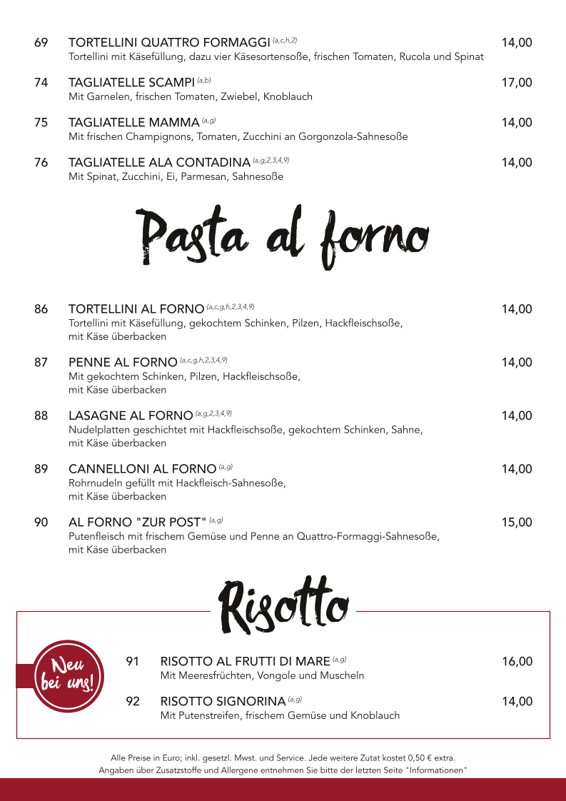 Menu Ristorante Zur Post-3