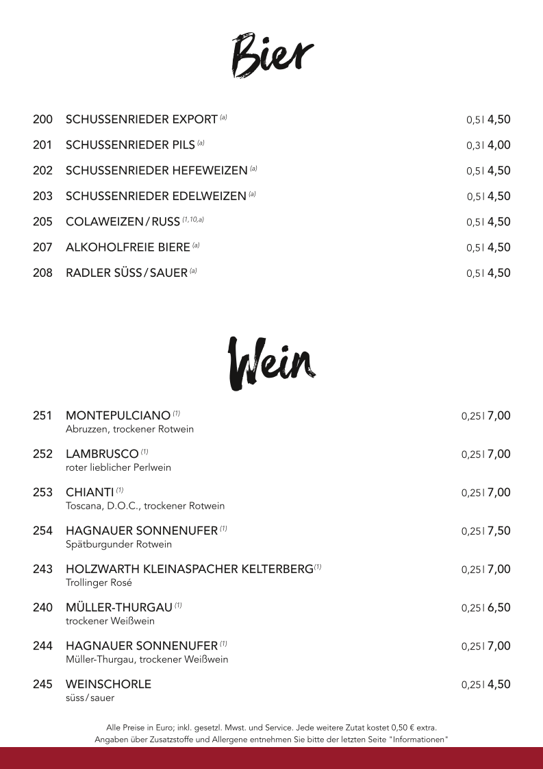 Menu Ristorante Zur Post-5