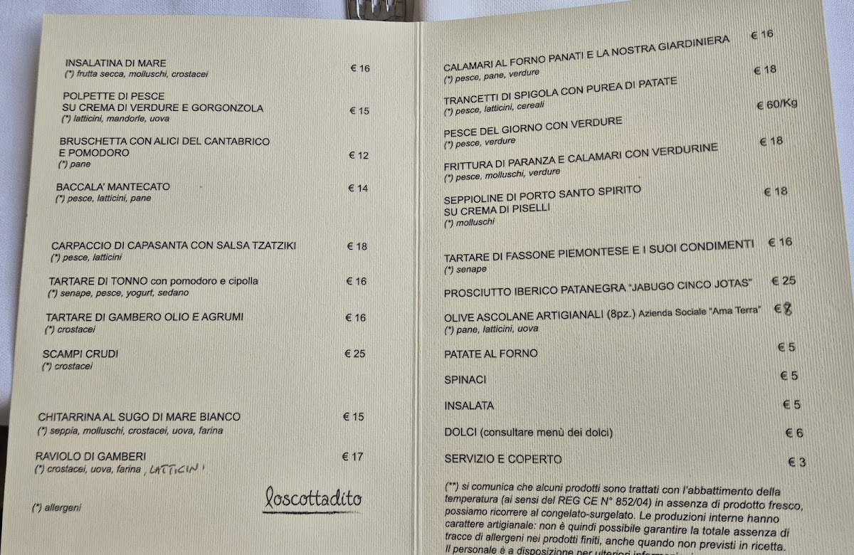 Menu Ristorantino Loscottadito Numana-1