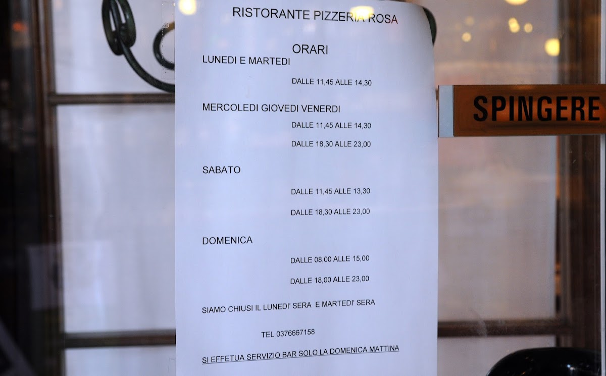 Menu Ristorate Pizzeria Rosa-2
