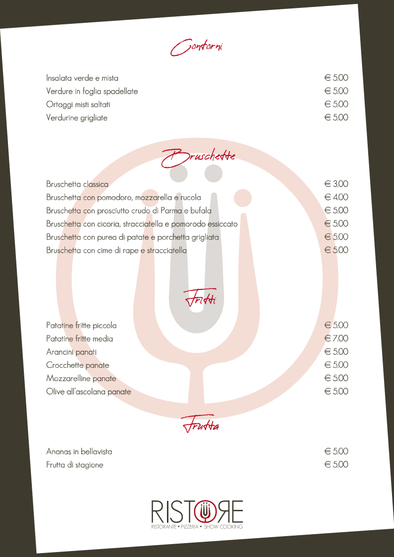 Menu Ristore Ristorante Pizzeria Self Service-4