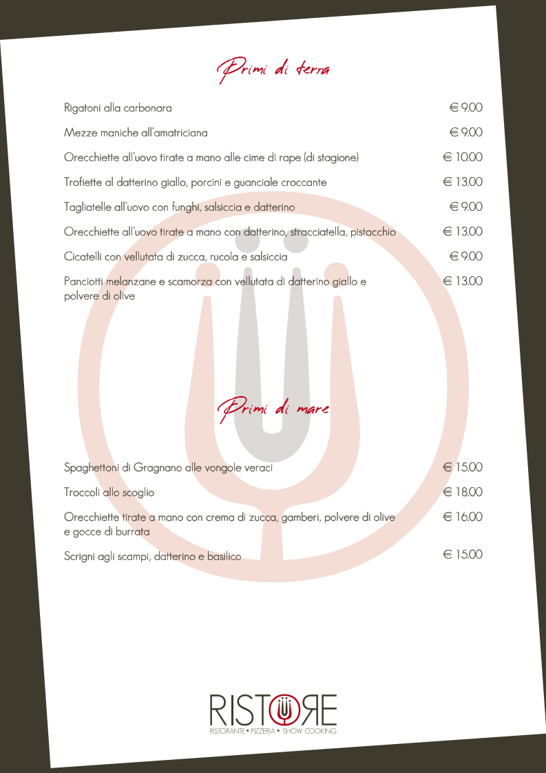 Menu Ristore Ristorante Pizzeria Self Service-6
