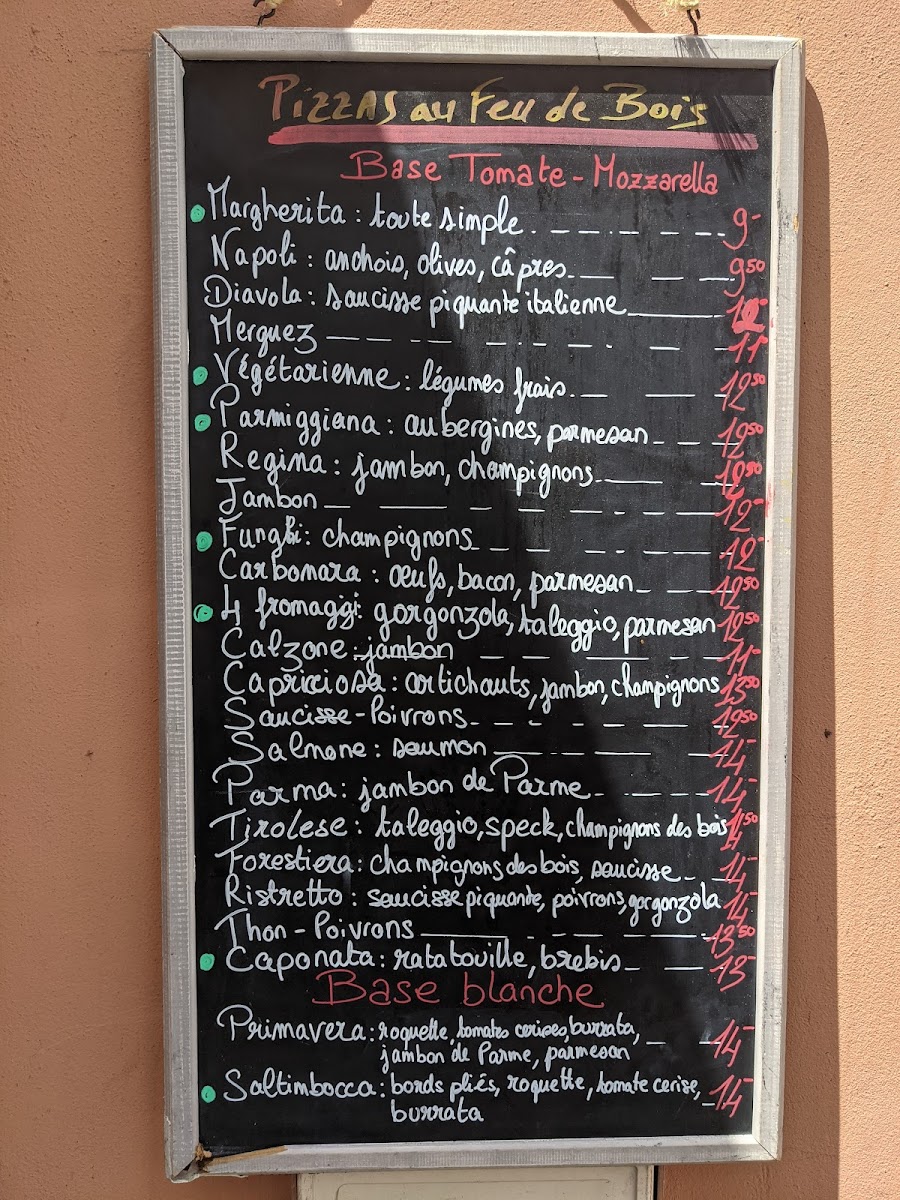 Menu Ristretto-10
