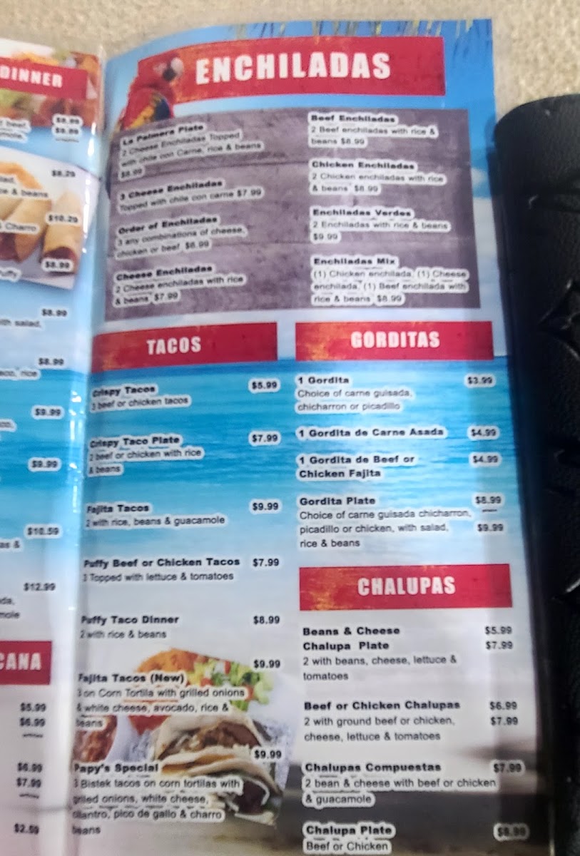 Menu Rita's Fiesta Cafe Llc-9