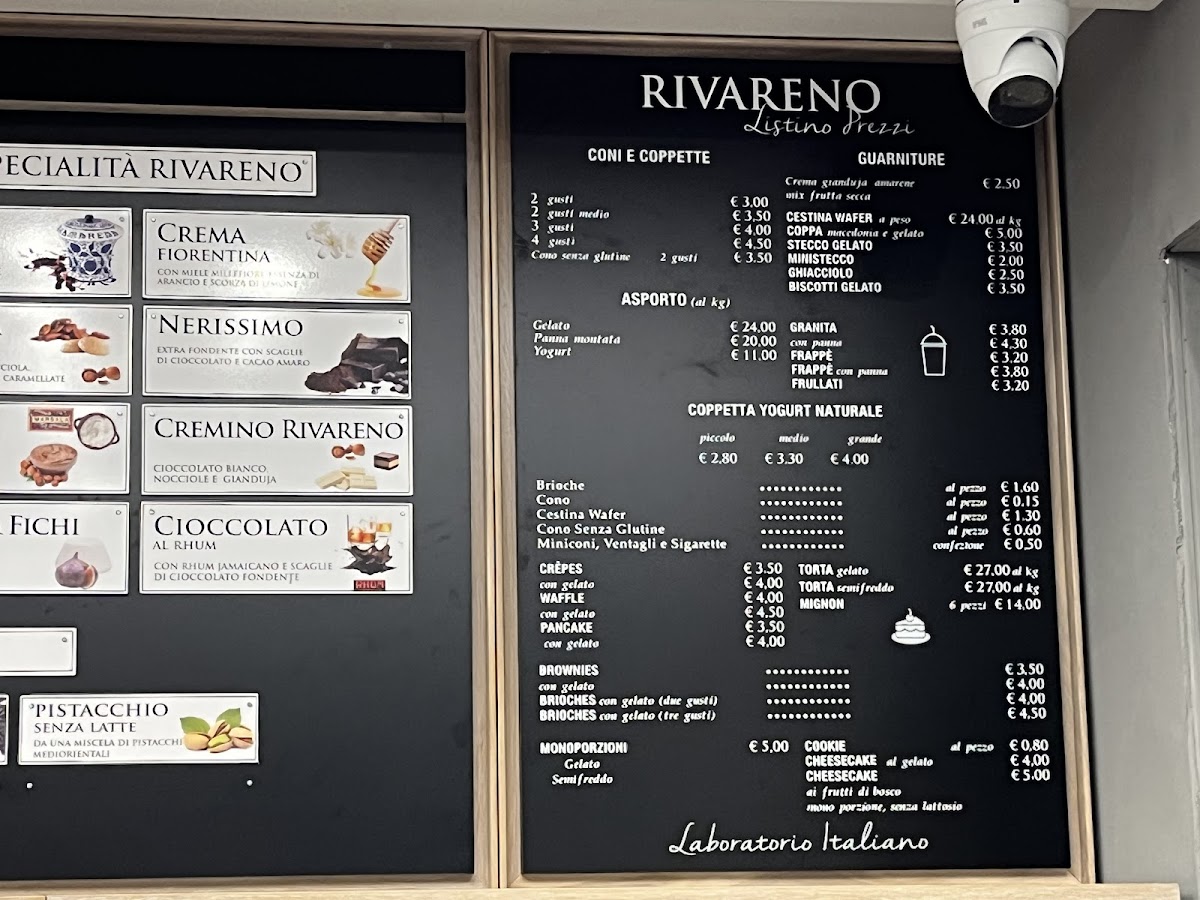 Menu Rivareno Gelato Tuscolana-3