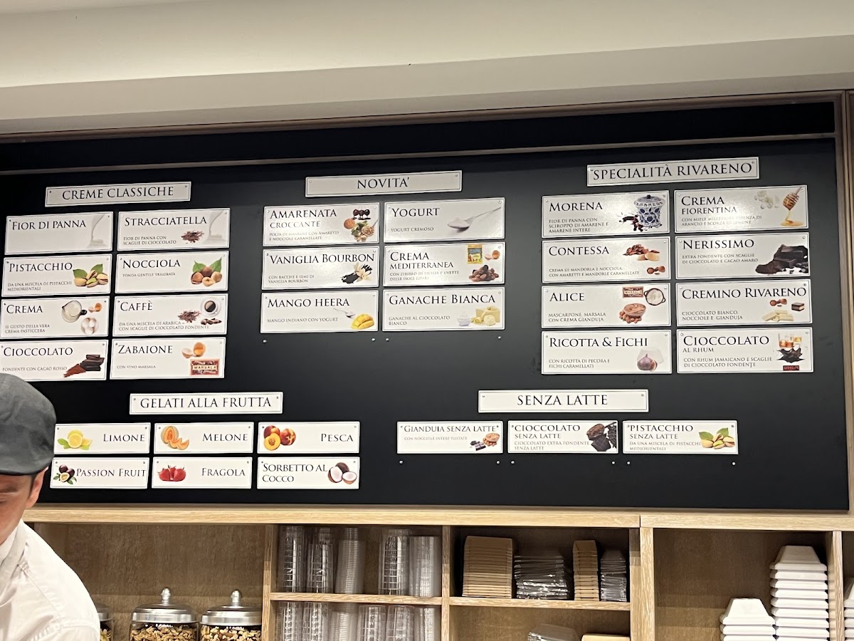 Menu Rivareno Gelato Tuscolana-4